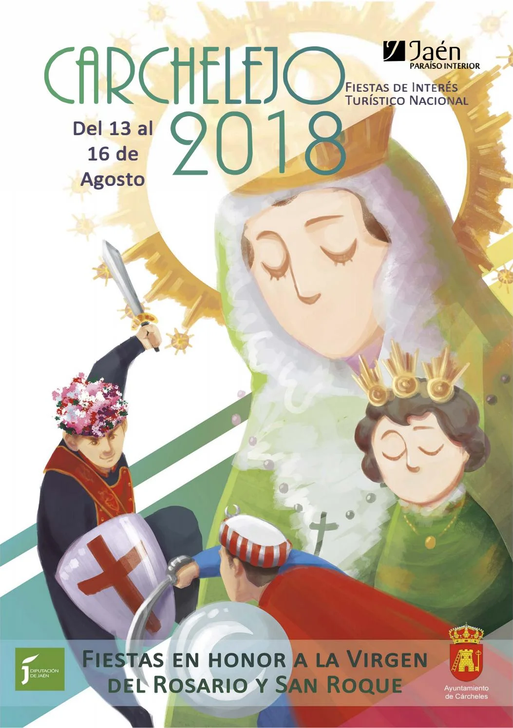 Fiestas patronales en honor de Nuestra Señora del Rosario y San Roque 2018 Carchelejo